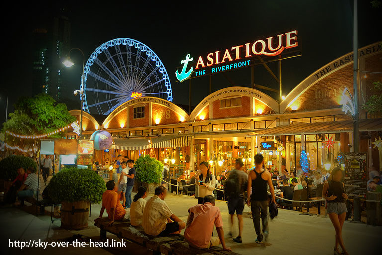 アジアティーク ザ リバーフロント タイ Asiatique The Riverfront Thailand みんなのそら 海外ひとり旅ブログ