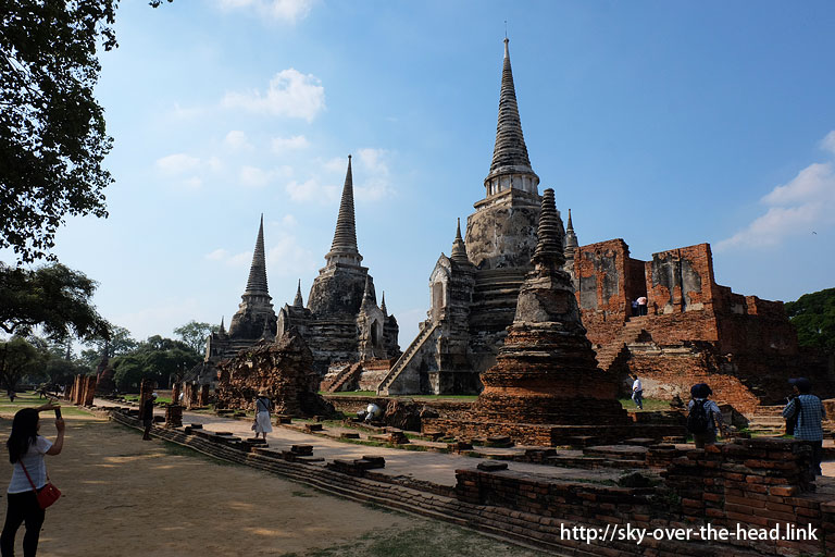 ワット・プラ・シーサンペット（アユタヤ／タイ）／Wat Phra Sri Sanphet(Ayutthaya / Thailand)