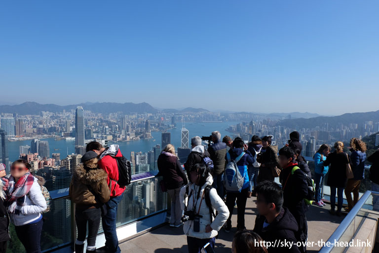ビクトリアピークは、昼も絶景（香港）／Superb view of Victoria peak of (Hong Kong)