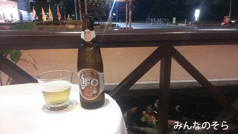 LEONビール＠スコータイ／タイ